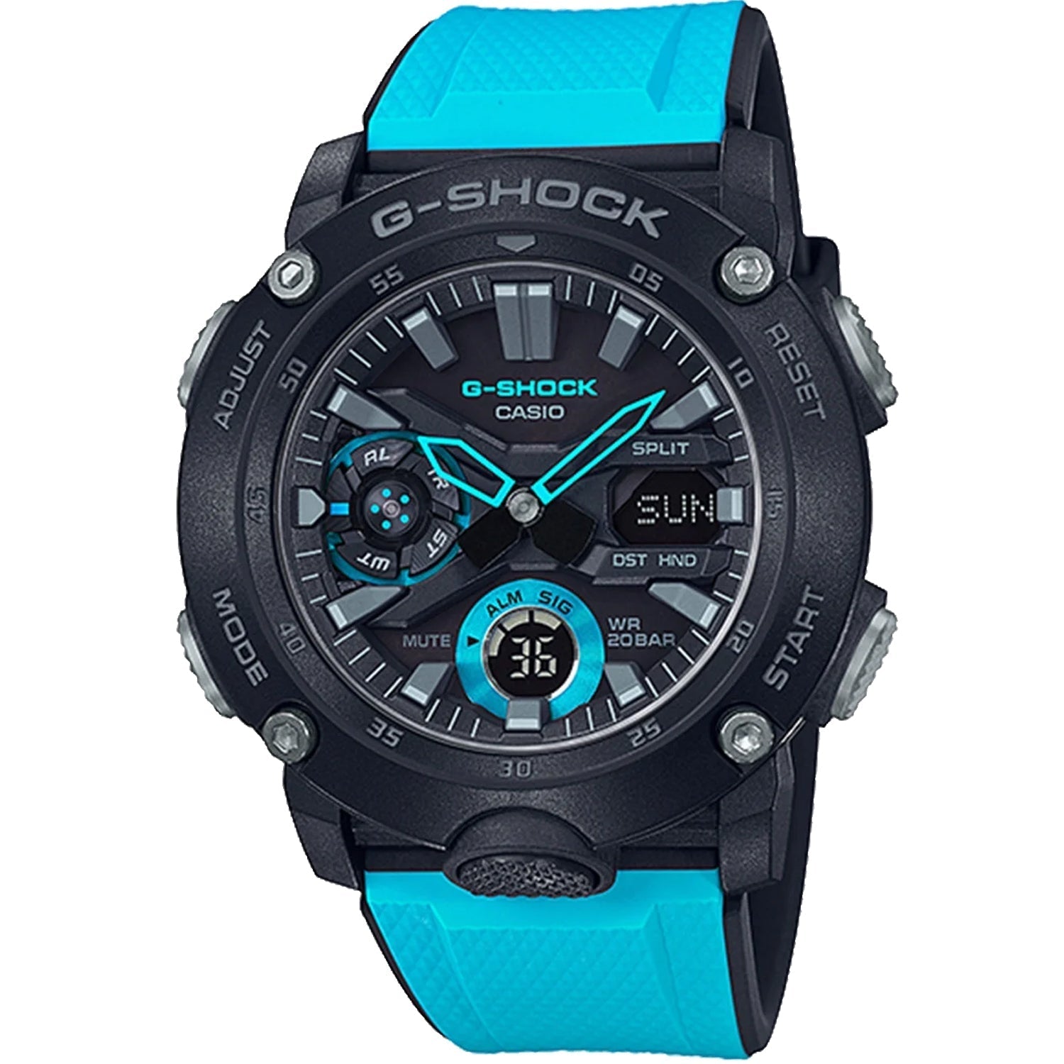 Casio Men's G-Shock GA-2000 Series Bids.com