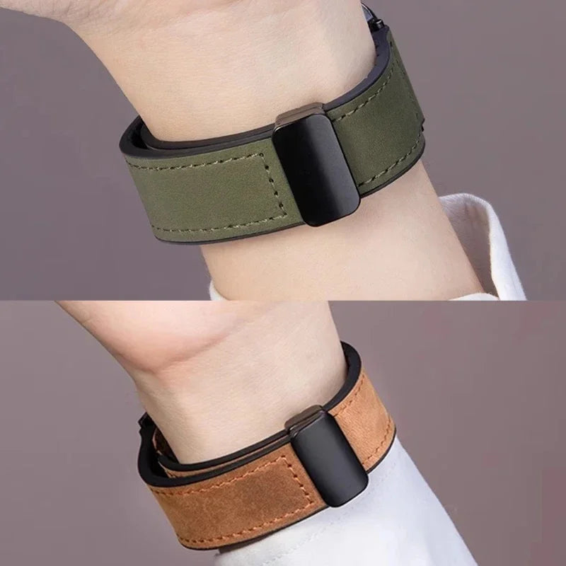 Galaxy 8 Galaxy 8 Classic Leather Silicone Band - Soft BandsCo Straps
