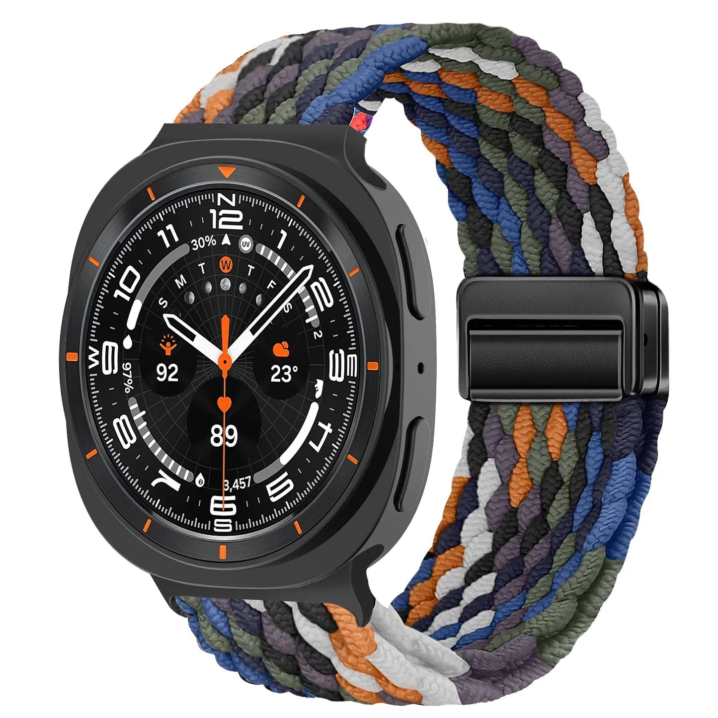 Galaxy 8 Galaxy 8 Classic Nylon Band - Breathable Rugged BandsCo Straps
