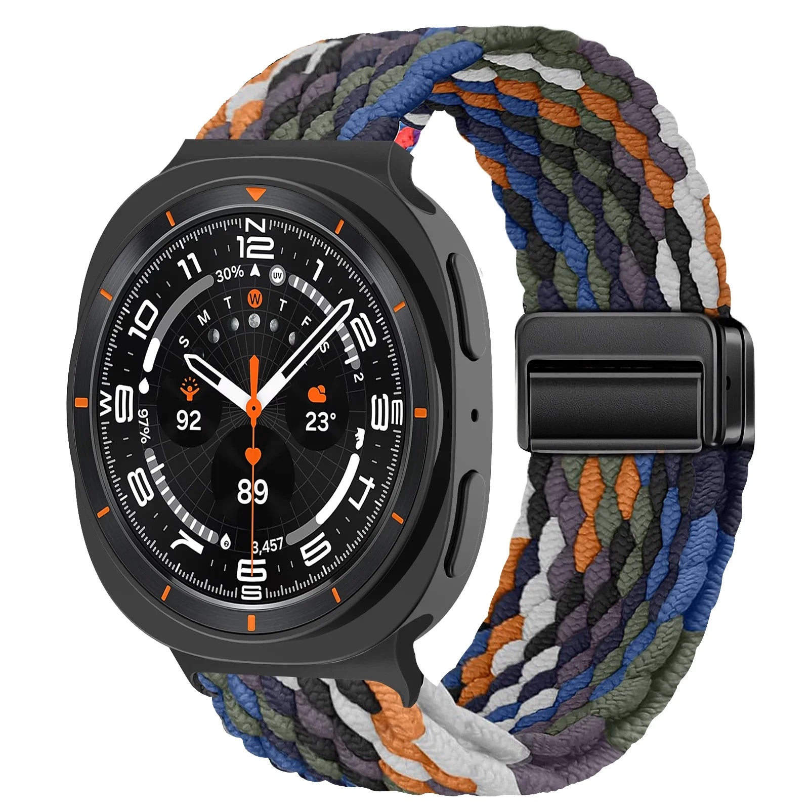 Galaxy 8 Galaxy 8 Classic Nylon Band - Breathable Rugged BandsCo Straps