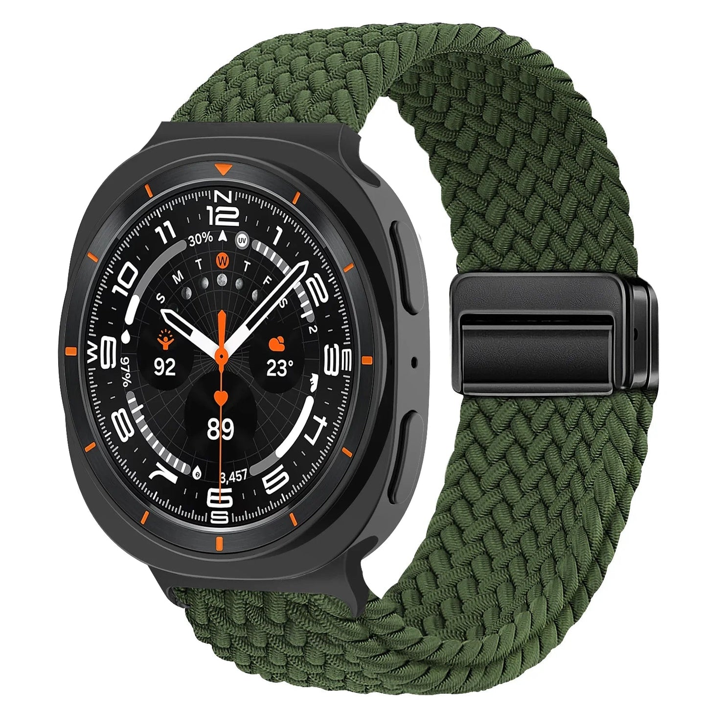 Galaxy 8 Galaxy 8 Classic Nylon Band - Breathable Rugged BandsCo Straps