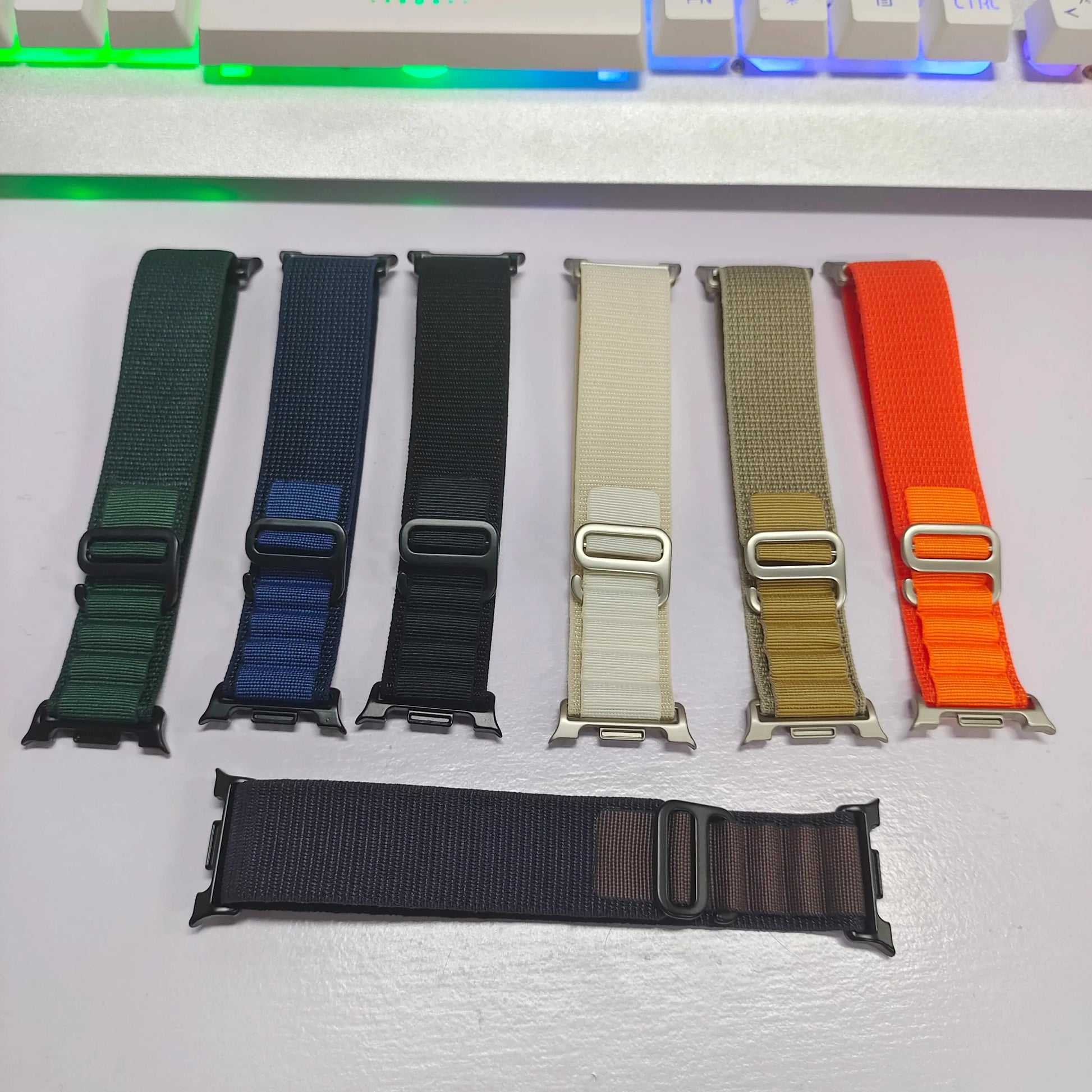 Galaxy 8 Galaxy 8 Classic Nylon Band - Breathable Rugged BandsCo Straps