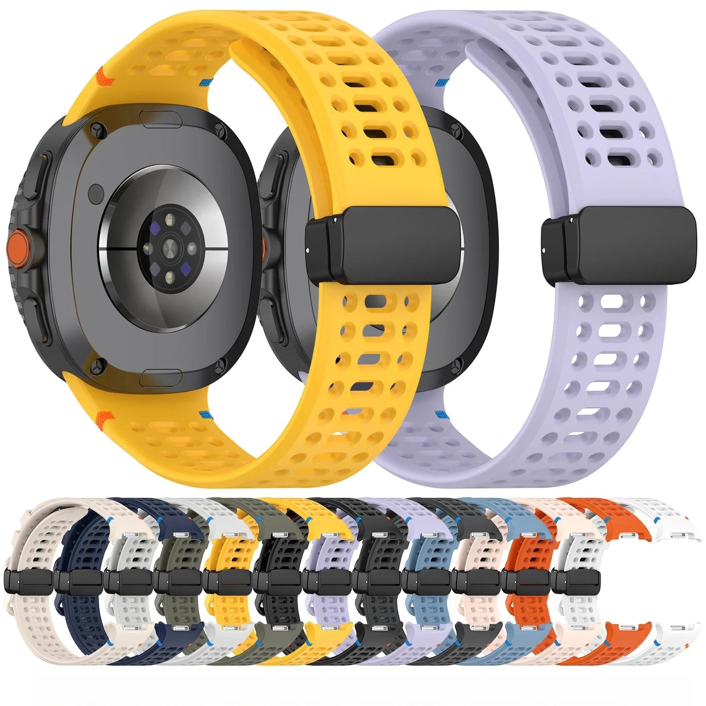 Galaxy 8 Galaxy 8 Classic Silicone Band - Soft Waterproof BandsCo Straps