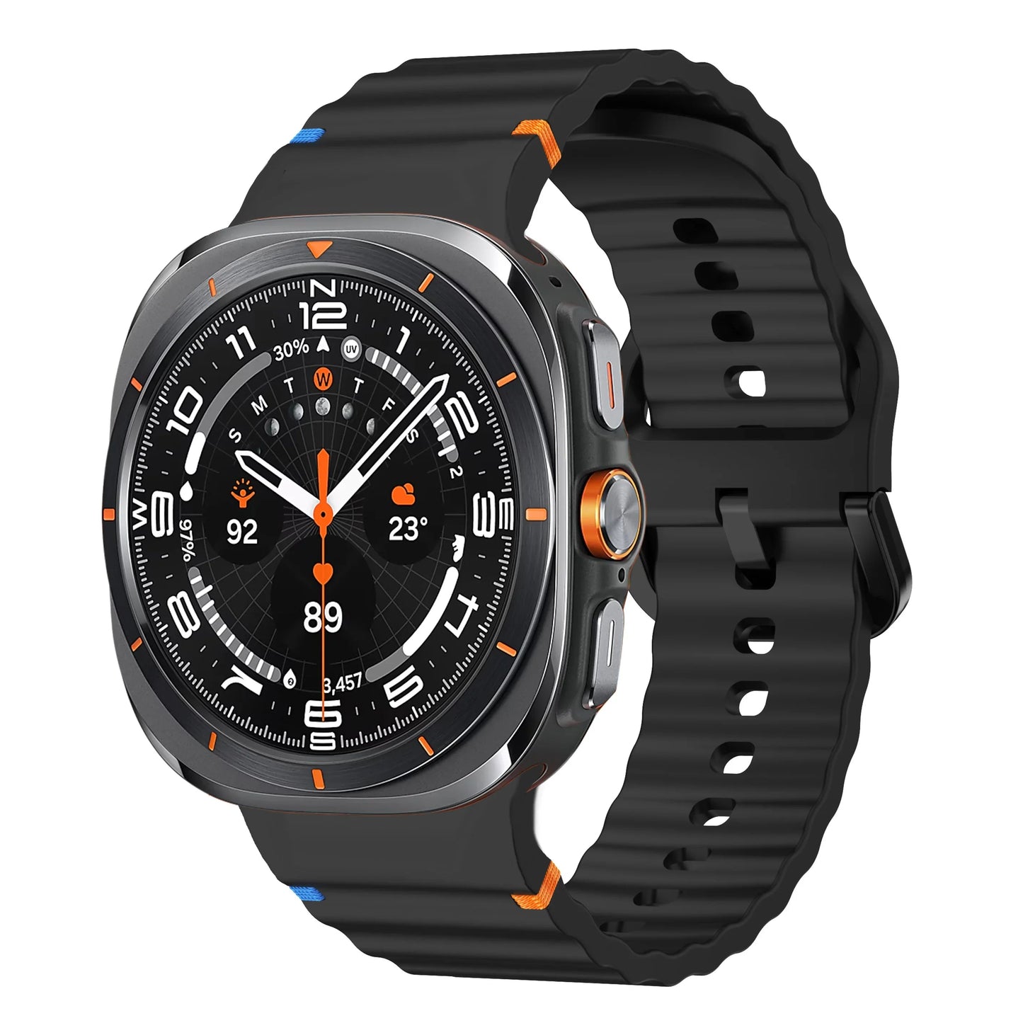 Galaxy 8, Galaxy 8 Classic Silicone Band - Soft Waterproof BandsCo Straps