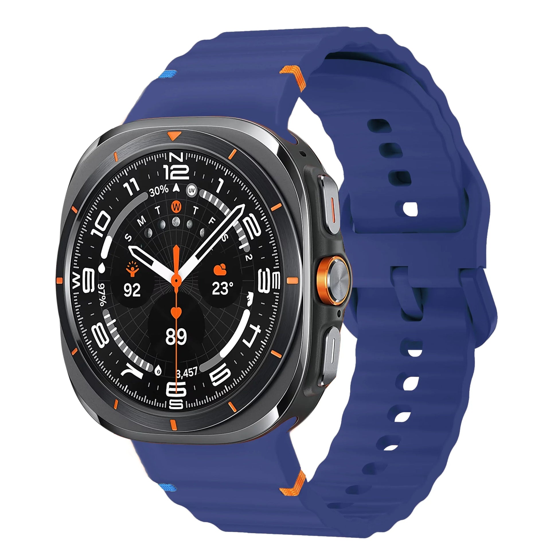 Galaxy 8, Galaxy 8 Classic Silicone Band - Soft Waterproof BandsCo Straps