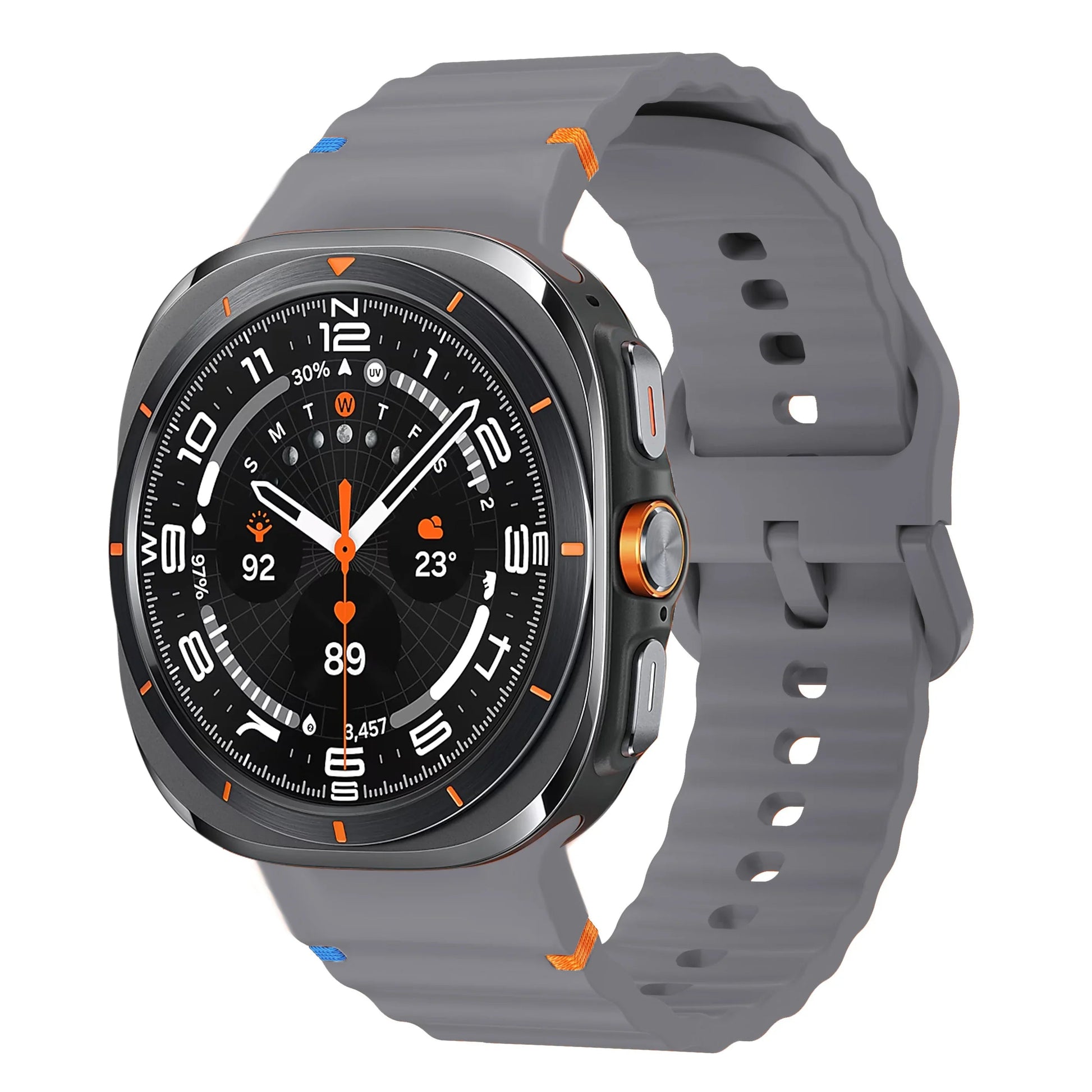 Galaxy 8, Galaxy 8 Classic Silicone Band - Soft Waterproof BandsCo Straps