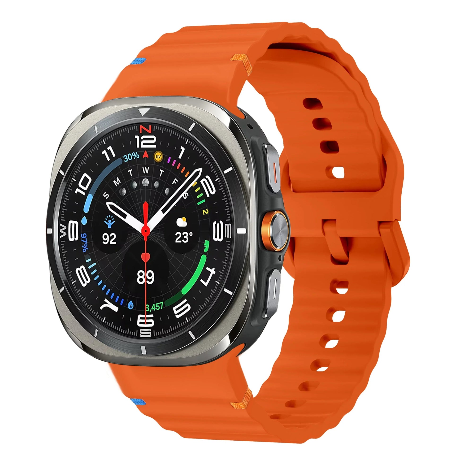 Galaxy 8, Galaxy 8 Classic Silicone Band - Soft Waterproof BandsCo Straps