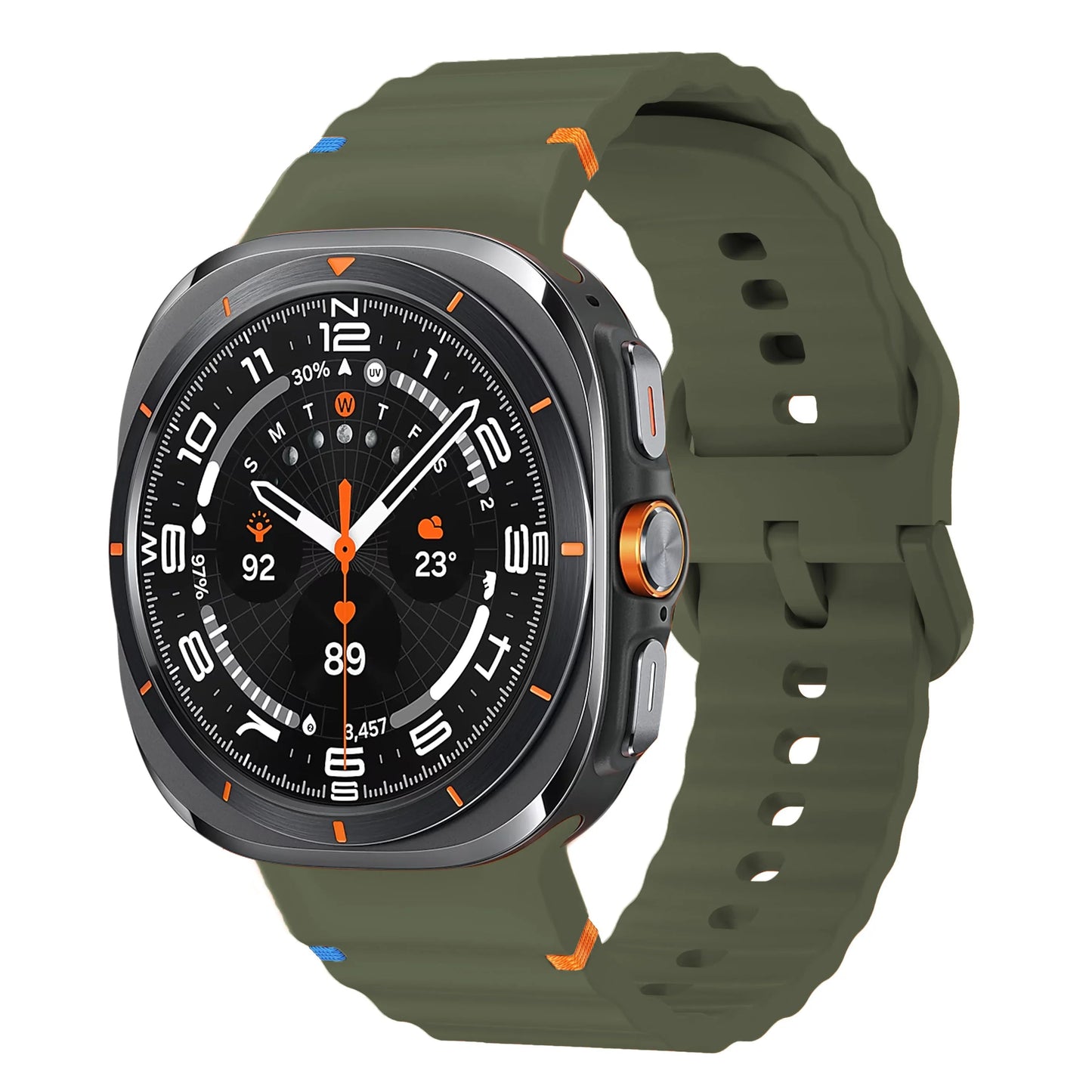 Galaxy 8, Galaxy 8 Classic Silicone Band - Soft Waterproof BandsCo Straps
