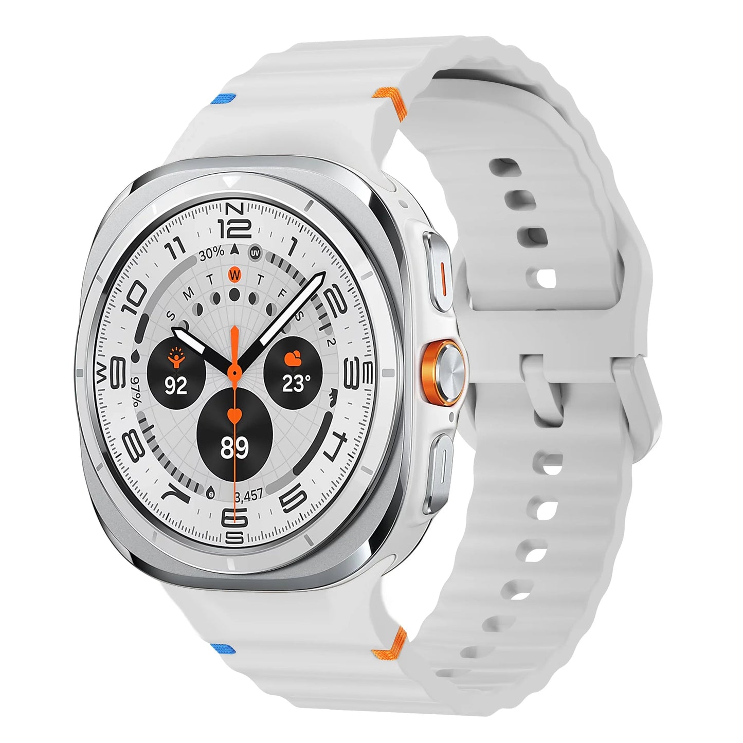 Galaxy 8, Galaxy 8 Classic Silicone Band - Soft Waterproof BandsCo Straps
