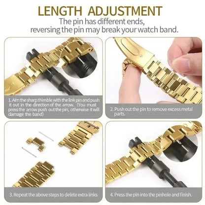 Galaxy 8 Galaxy 8 Classic Stainless Steel Band - Premium BandsCo Straps