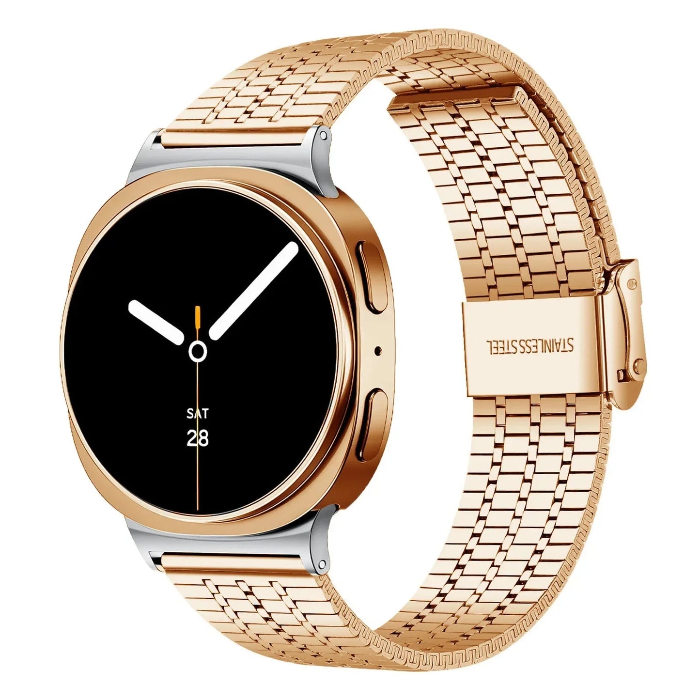 Galaxy 8, Galaxy 8 Classic Stainless Steel Band Polished BandsCo Straps