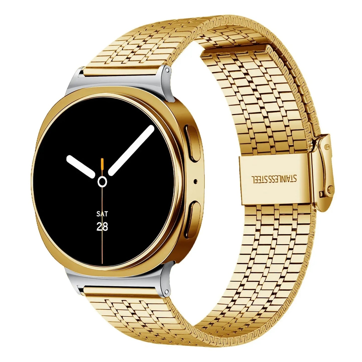 Galaxy 8, Galaxy 8 Classic Stainless Steel Band Polished BandsCo Straps