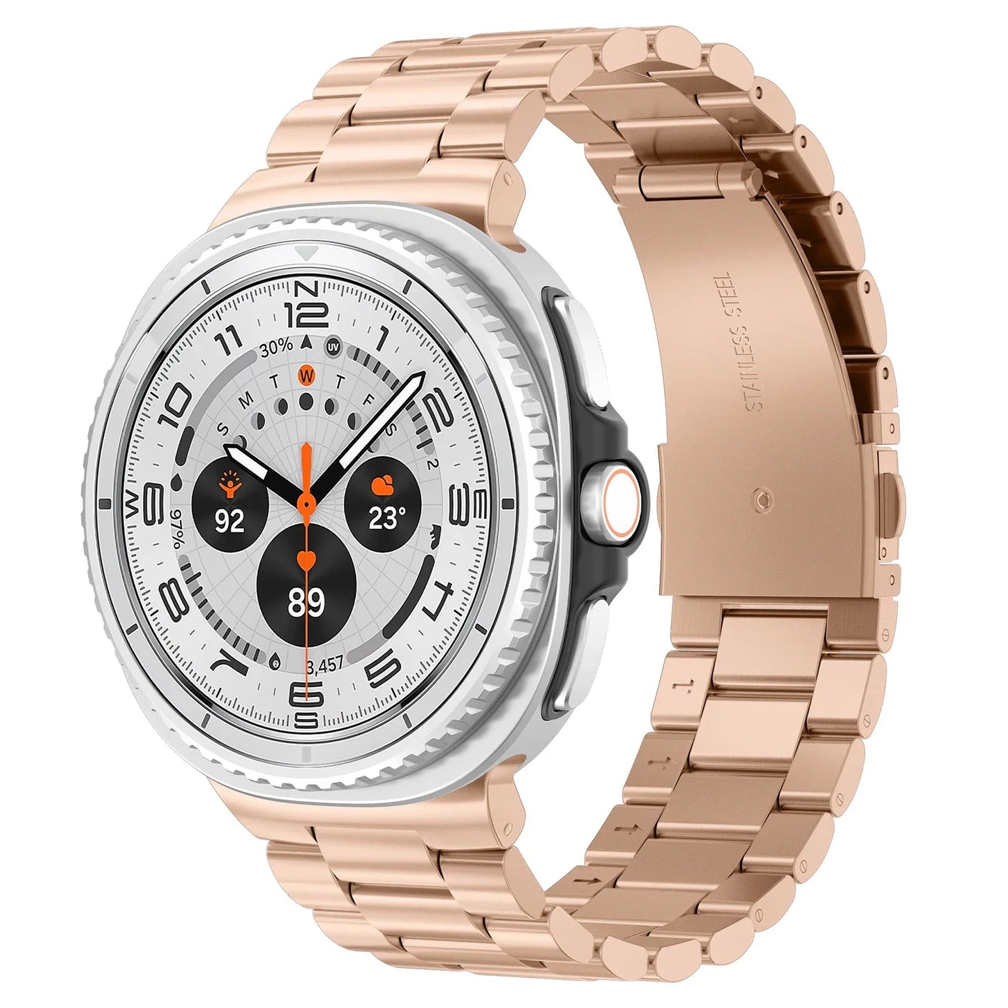 Galaxy 8 Galaxy 8 Classic Stainless Steel Band - Polished BandsCo Straps