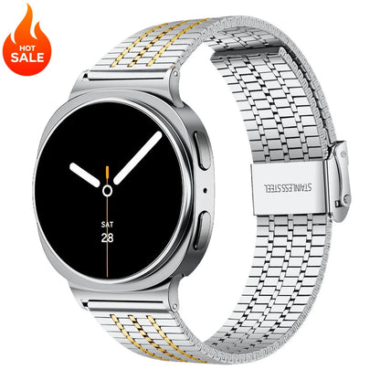 Galaxy 8, Galaxy 8 Classic Stainless Steel Band Polished BandsCo Straps