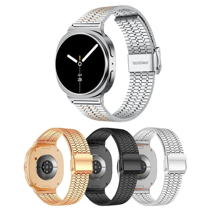 Galaxy 8, Galaxy 8 Classic Stainless Steel Band Polished BandsCo Straps