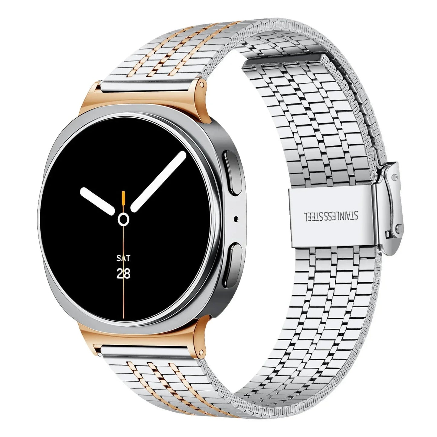 Galaxy 8, Galaxy 8 Classic Stainless Steel Band Polished BandsCo Straps