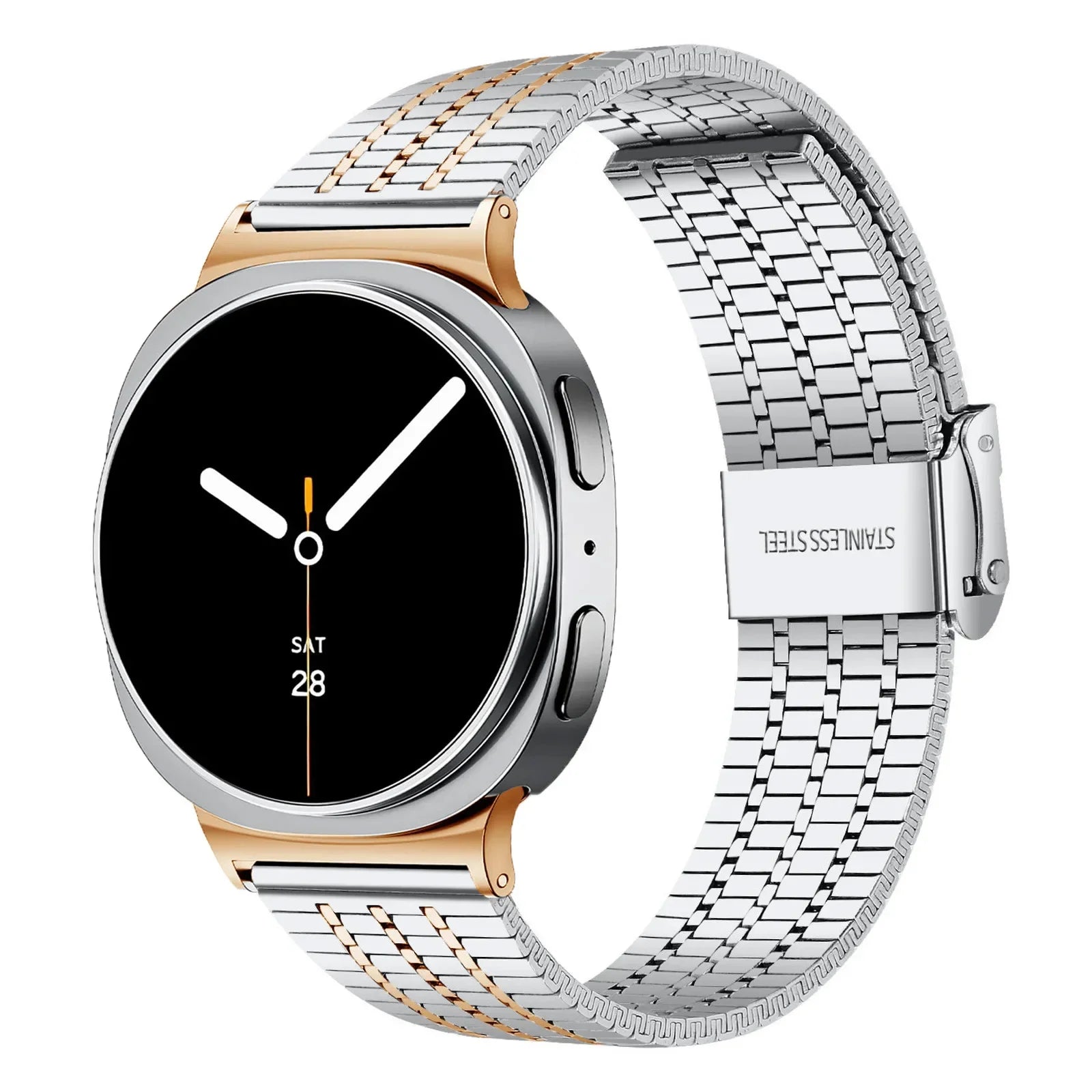 Galaxy 8, Galaxy 8 Classic Stainless Steel Band Polished BandsCo Straps