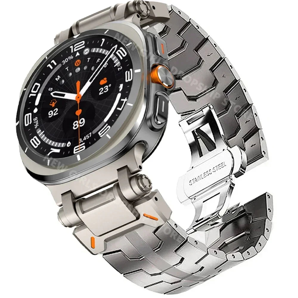 Galaxy 8 Galaxy 8 Classic Stainless Steel Band - Polished BandsCo Straps