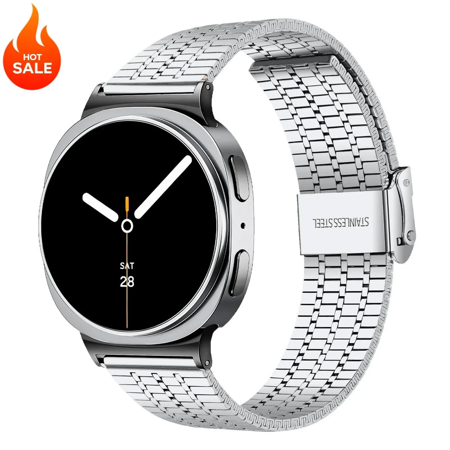 Galaxy 8, Galaxy 8 Classic Stainless Steel Band Polished BandsCo Straps