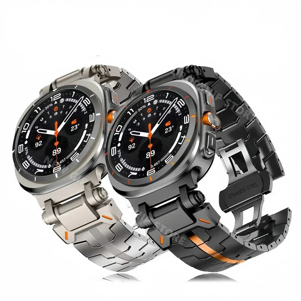 Galaxy 8 Galaxy 8 Classic Stainless Steel Band - Polished BandsCo Straps