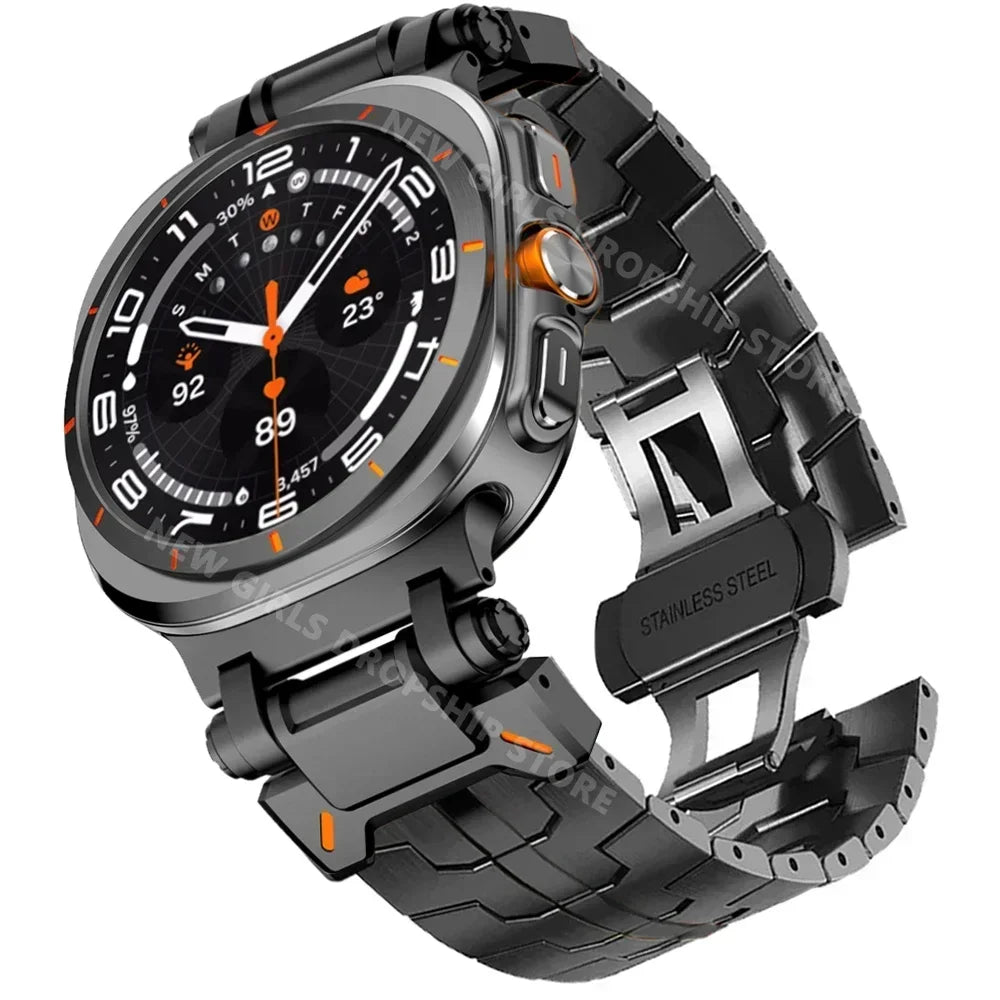 Galaxy 8 Galaxy 8 Classic Stainless Steel Band - Polished BandsCo Straps