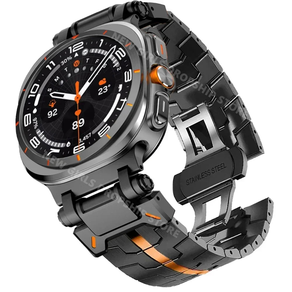 Galaxy 8 Galaxy 8 Classic Stainless Steel Band - Polished BandsCo Straps