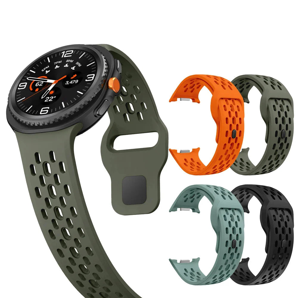 Galaxy 8 And Galaxy 8 Classic Silicone Band - Breathable BandsCo Straps