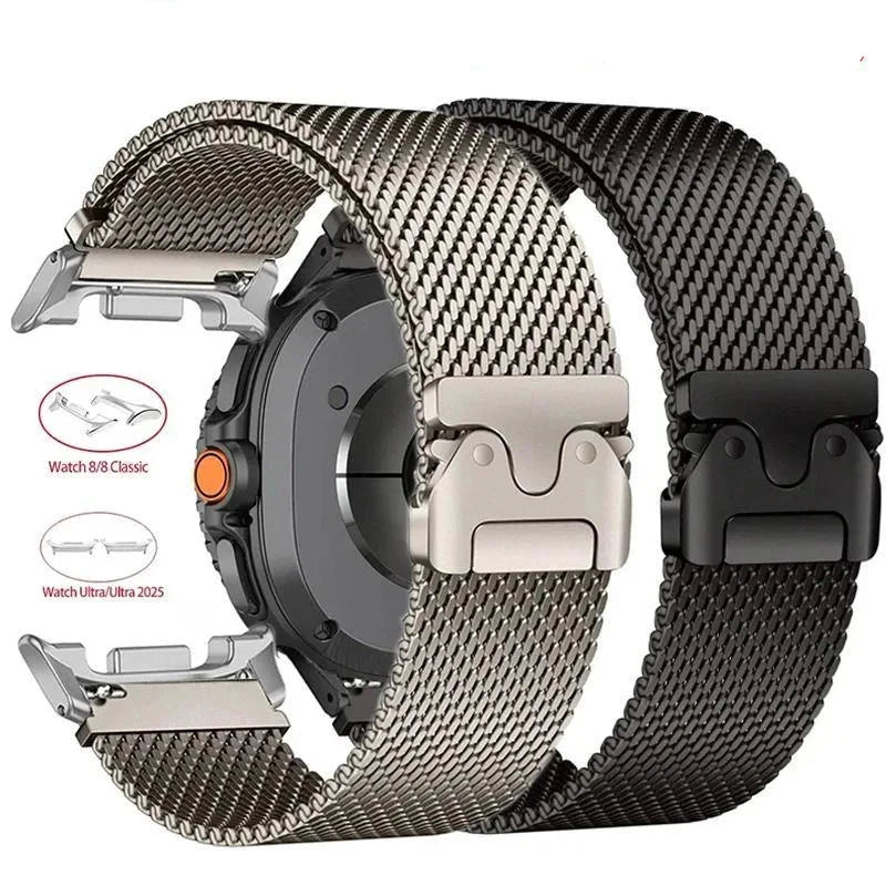 Galaxy 8 And Galaxy 8 Classic Stainless Steel Band - Sleek BandsCo Straps
