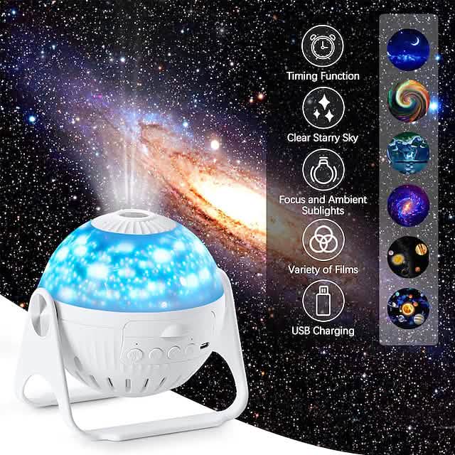 Galaxy Projection Night Lamp DailySale
