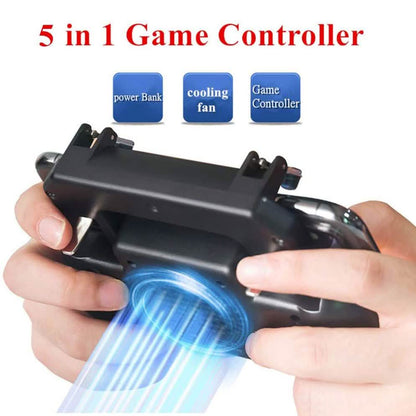 Gaming Grip with Portable Charger Cooling Fan DailySale