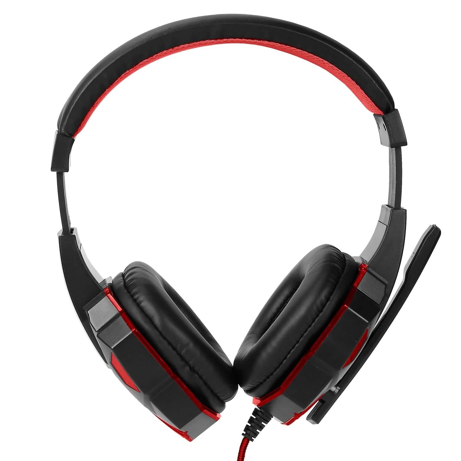 Gaming Headsets Stereo Bass Over Ear Headphones with LED Light Earmuff DailySale