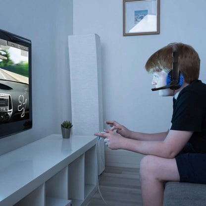 Gaming Headsets Stereo Noise Isolation Over Ear Headphone with LED Light DailySale