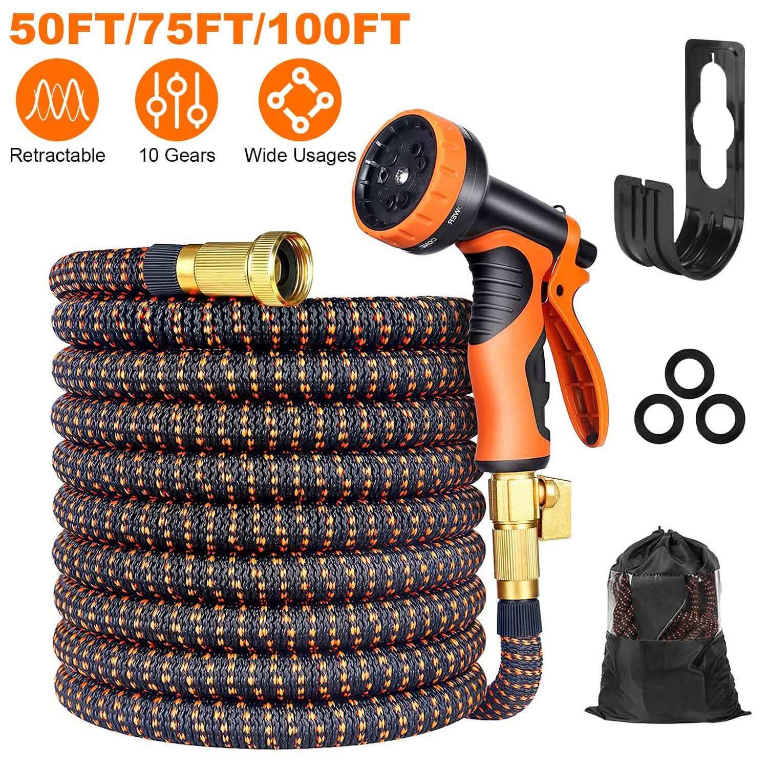 Garden Hose Watering Kit with Spray Nozzle DailySale
