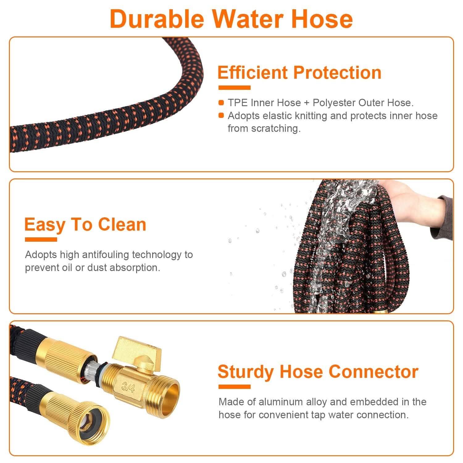 Garden Hose Watering Kit with Spray Nozzle DailySale