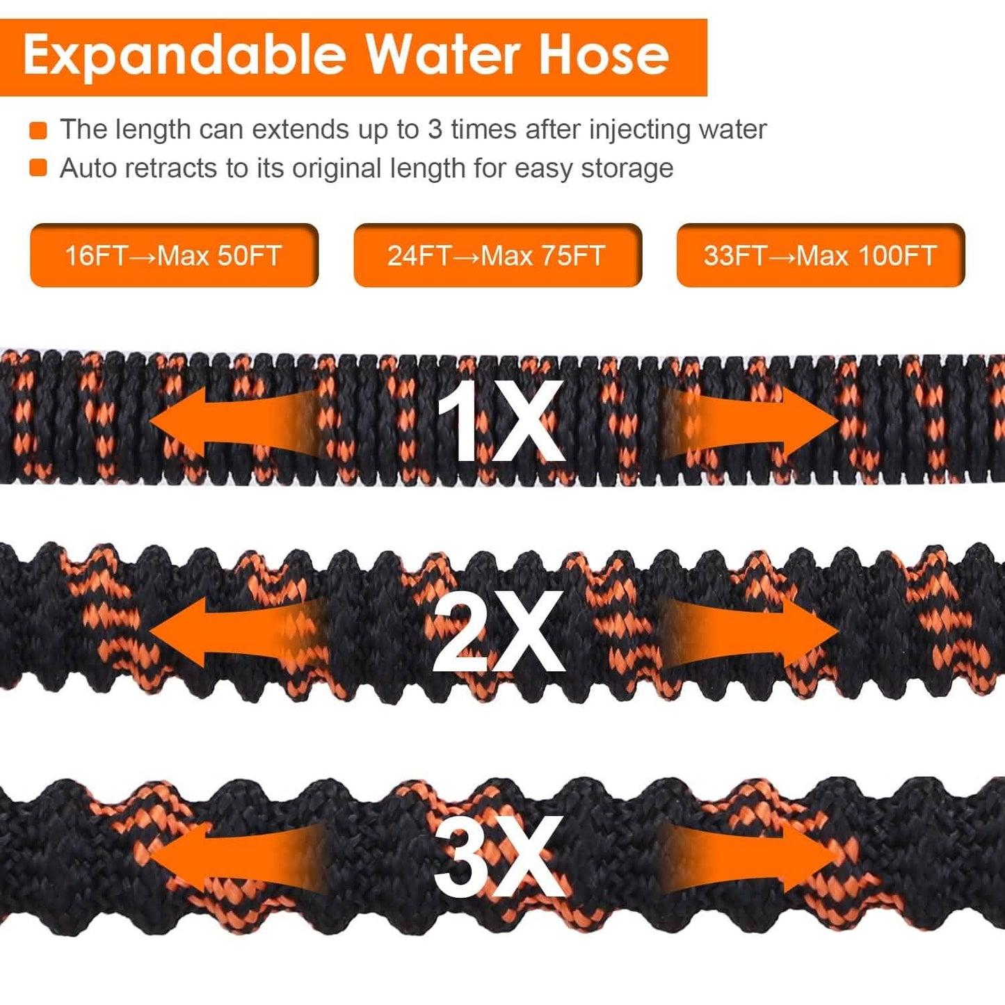 Garden Hose Watering Kit with Spray Nozzle DailySale