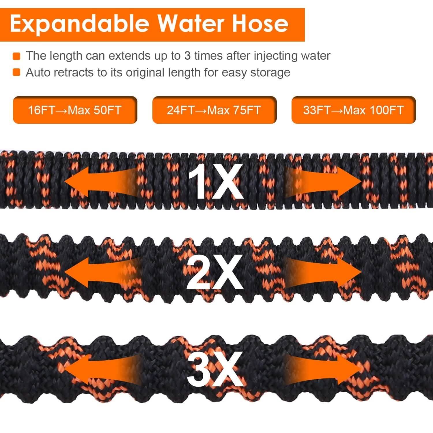Garden Hose Watering Kit with Spray Nozzle DailySale