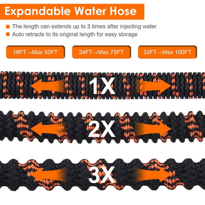 Garden Hose Watering Kit with Spray Nozzle DailySale