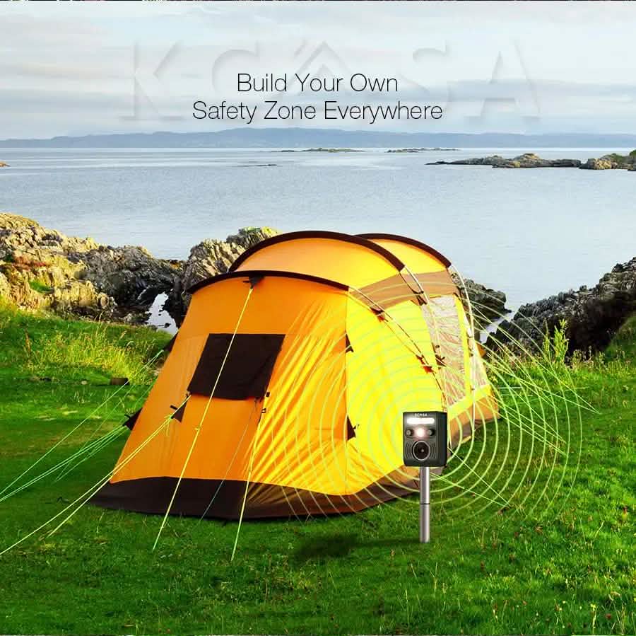 Garden Ultrasonic PIR Sensor Solar Animal Dispeller DailySale