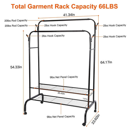 Garment Clothing Hanging Rack DailySale