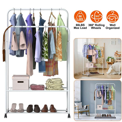 Garment Hanging Rack Clothing Organizer DailySale