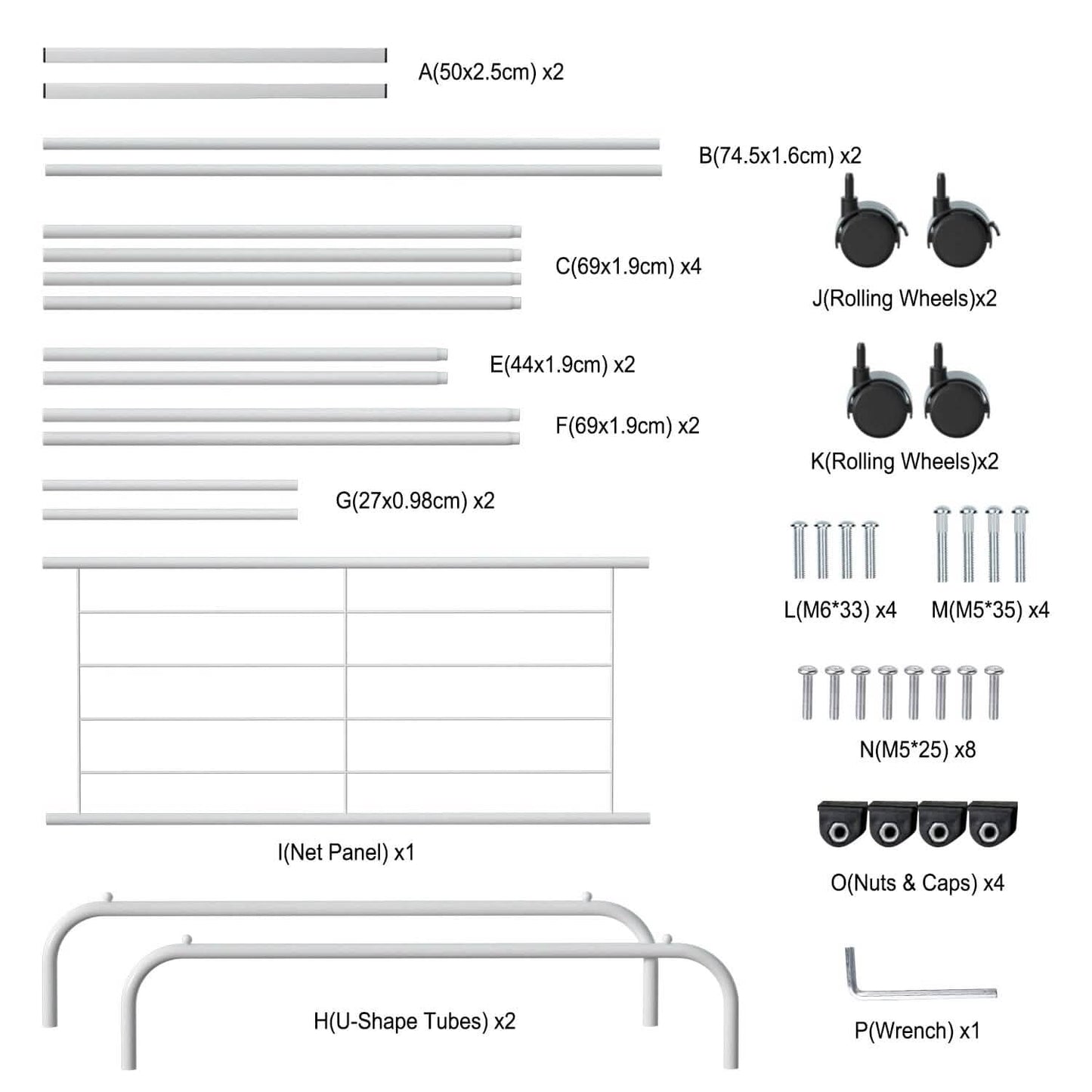 Garment Hanging Rack Clothing Organizer DailySale