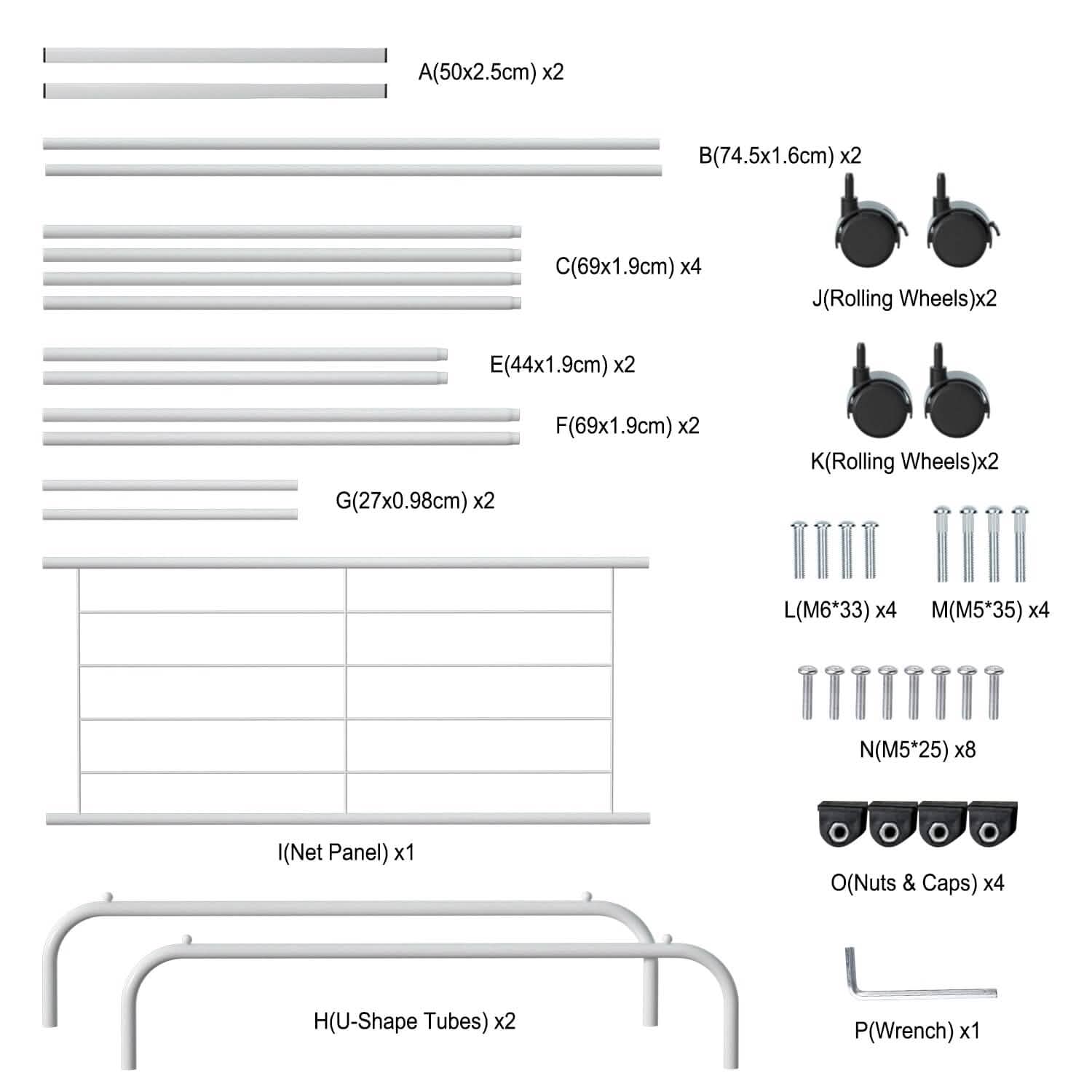 Garment Hanging Rack Clothing Organizer DailySale