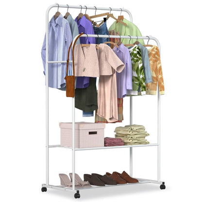 Garment Hanging Rack Clothing Organizer DailySale