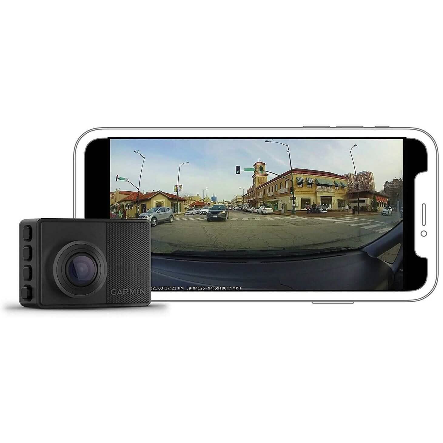 Garmin Dash Cam 67W 1440p 180° FOV Voice Control Compact and Discreet DailySale