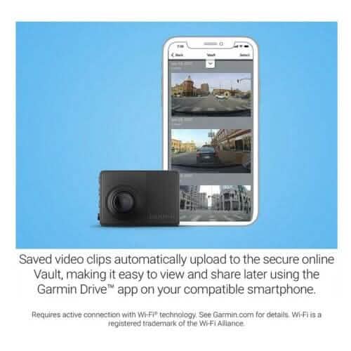 Garmin Dash Cam 67W 1440p 180° FOV Voice Control Compact and Discreet DailySale