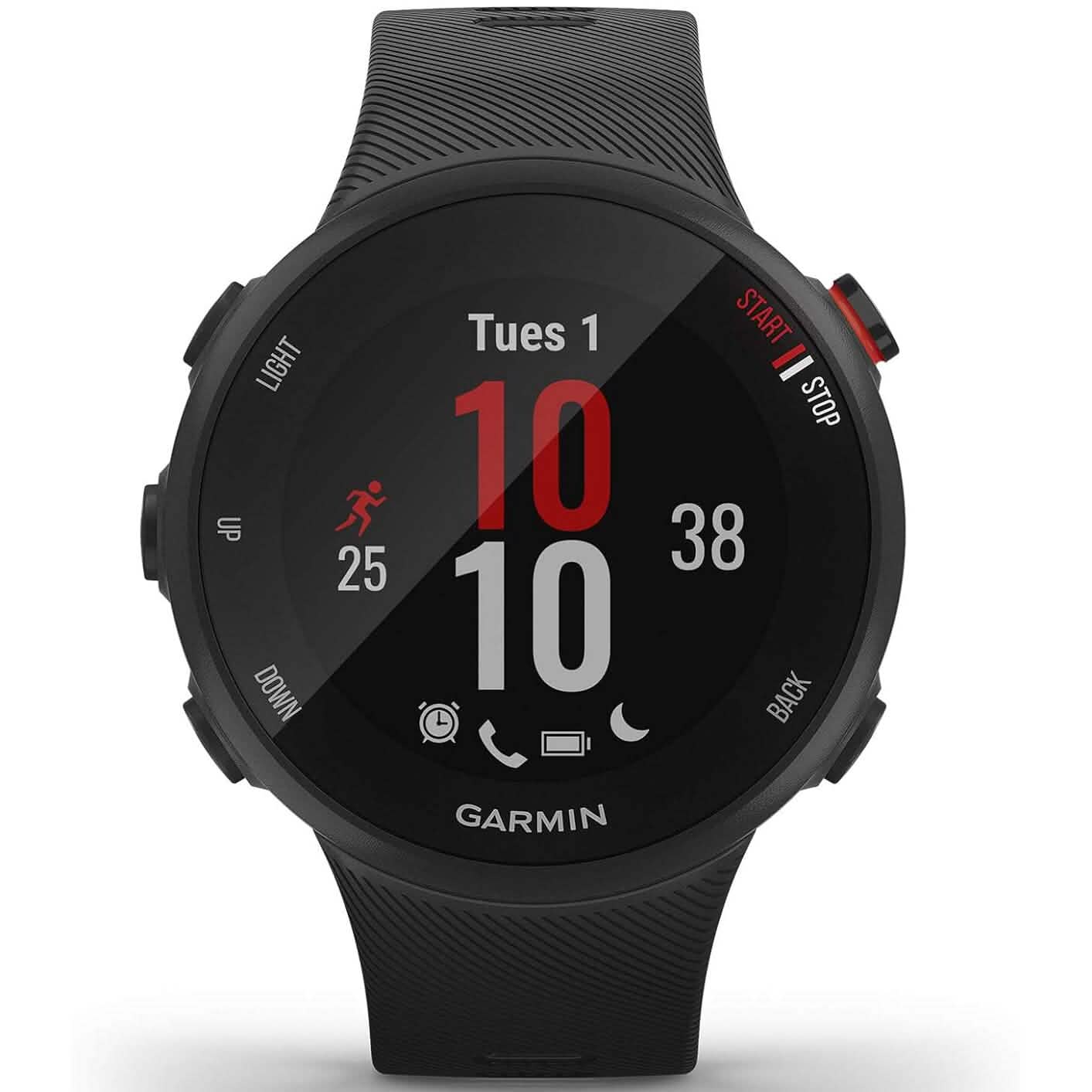 Garmin Forerunner 45S, 39mm Easy-to-use GPS Running Watch with Coach Free Training Plan Support  (Refurbished) DailySale