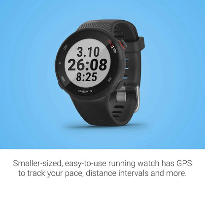 Garmin Forerunner 45S, 39mm Easy-to-use GPS Running Watch with Coach Free Training Plan Support  (Refurbished) DailySale