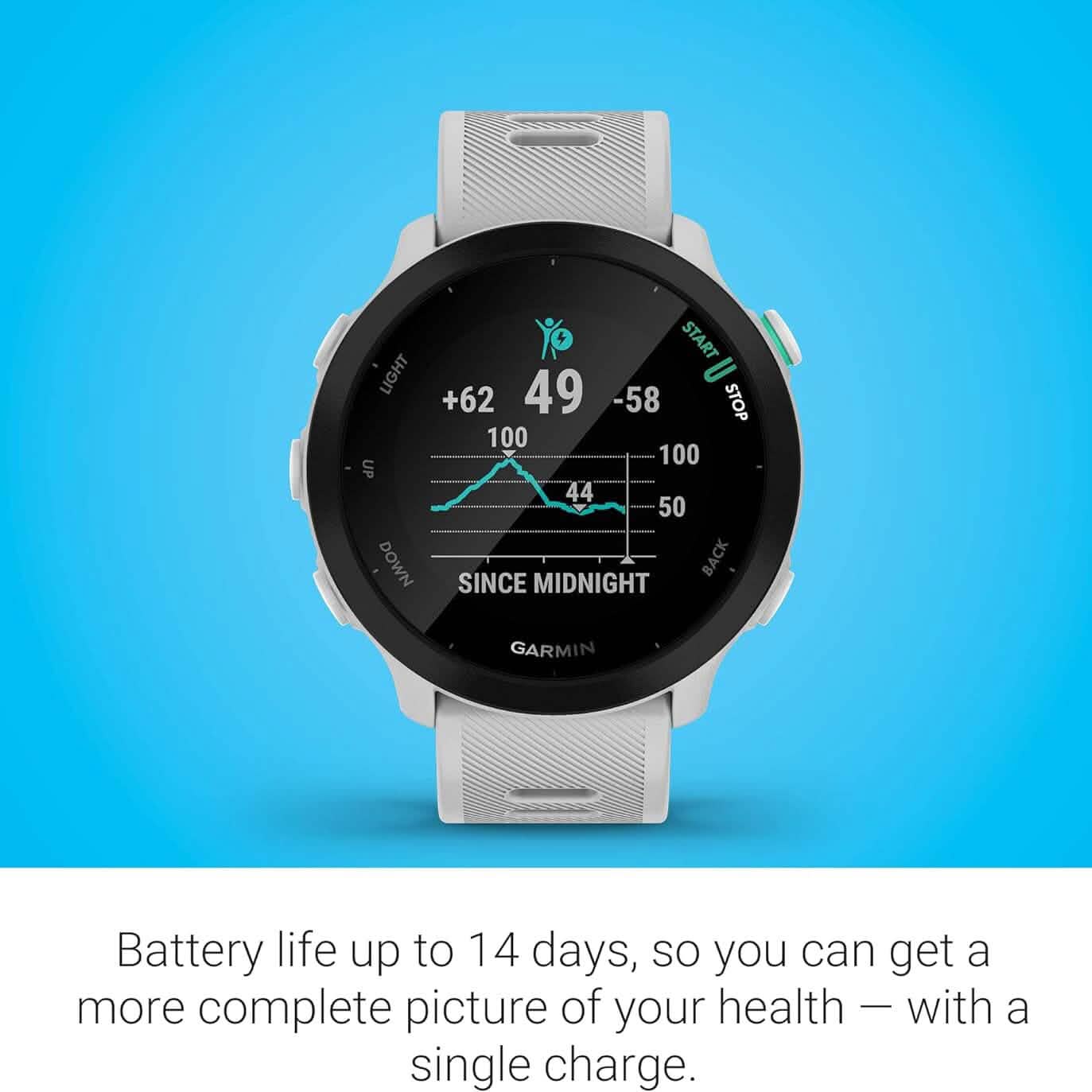 Garmin Forerunner 55 GPS Running Watch  (Refurbished) DailySale