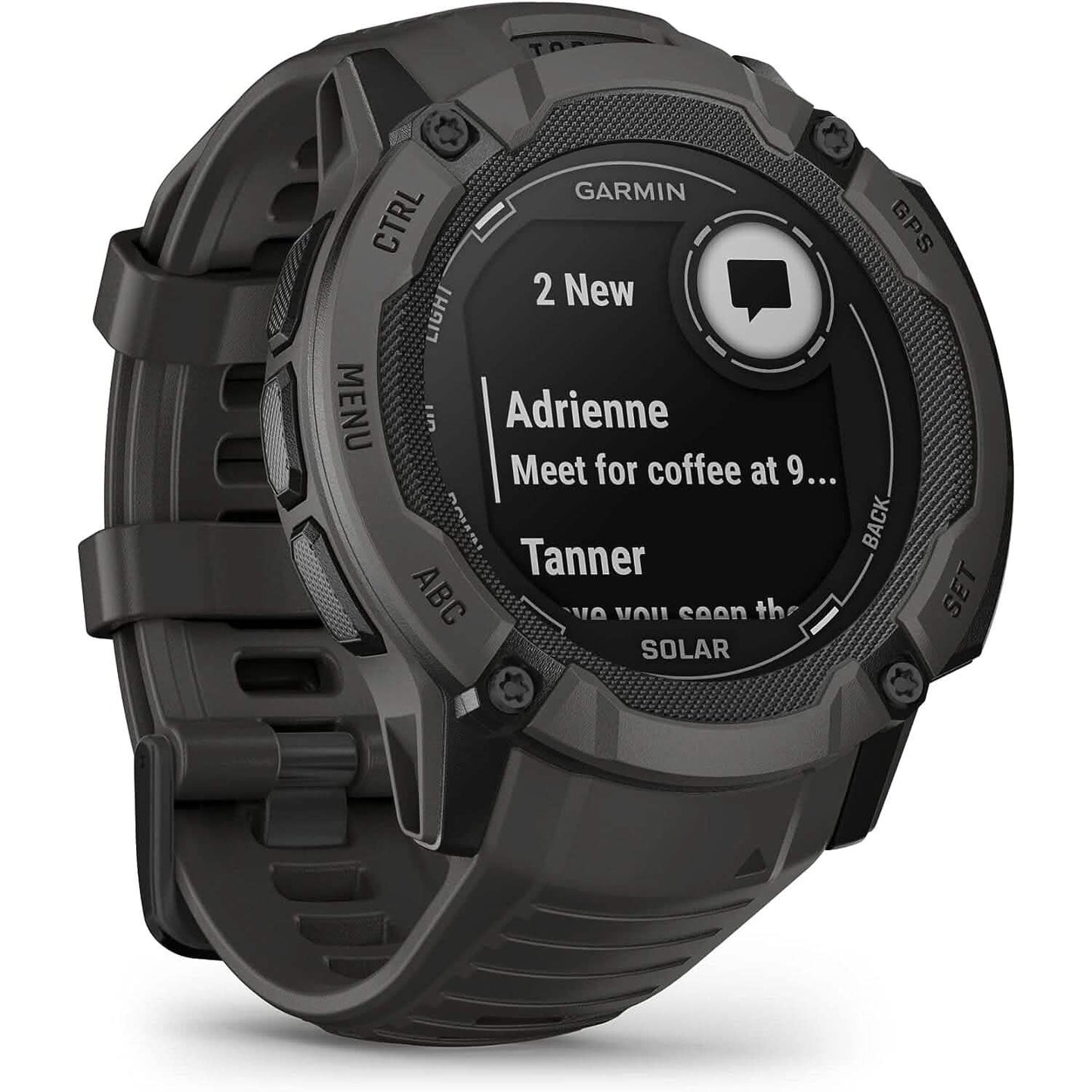 Garmin Instinct 2X Solar Rugged GPS Smartwatch  (Refurbished) DailySale