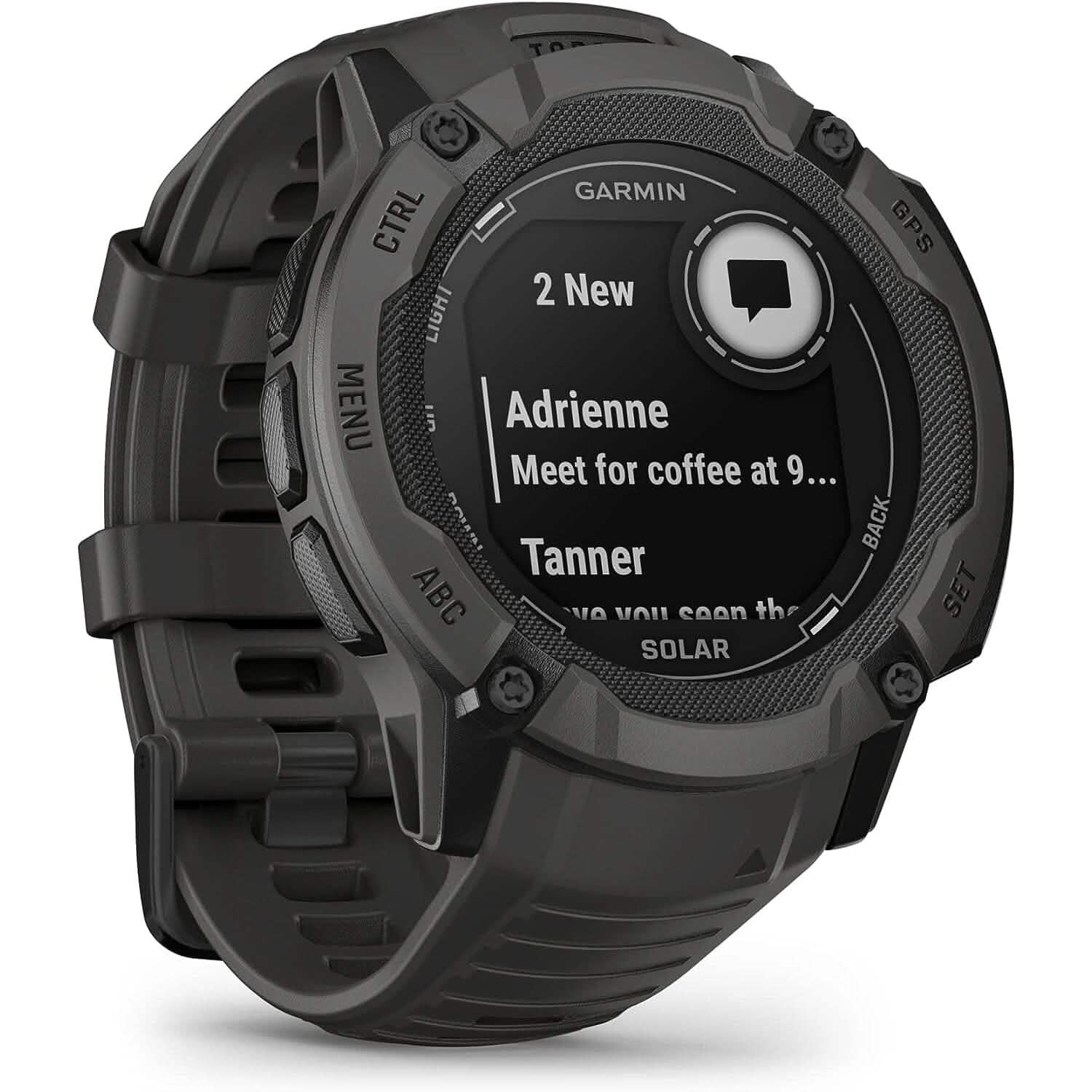 Garmin Instinct 2X Solar Rugged GPS Smartwatch  (Refurbished) DailySale